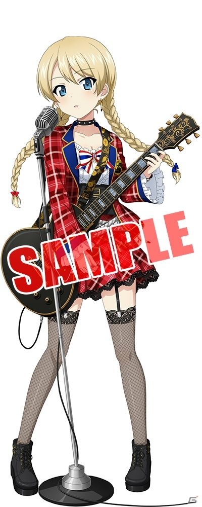 「ガールズ＆パンツァー 戦車道大作戦！」西住みほやダージリンらが「ガールズバンド衣装」で登場するガチャが開始！の画像3