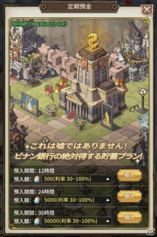 「ロストディケイド」リリエル（CV：Machico）、ティア（CV：山崎はるか）が新たに登場！イベント「ビナン銀行定期預金」も開催中の画像5