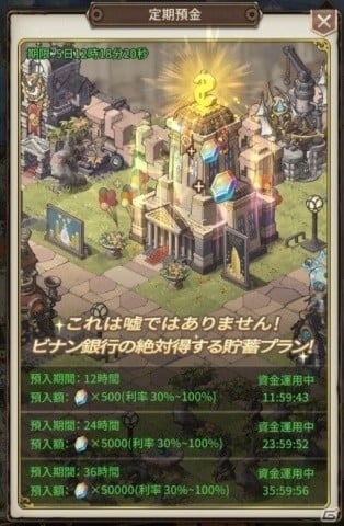 「ロストディケイド」リリエル（CV：Machico）、ティア（CV：山崎はるか）が新たに登場！イベント「ビナン銀行定期預金」も開催中の画像7