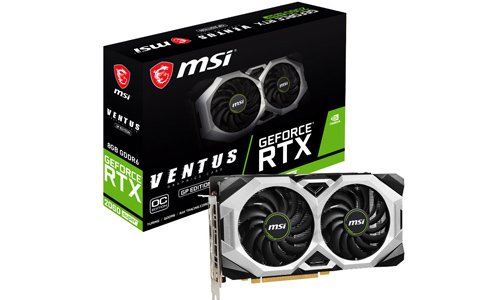 MSI、NVIDIA GeForce RTX 2060 SUPERを搭載したグラフィックスカードを4月10日に発売