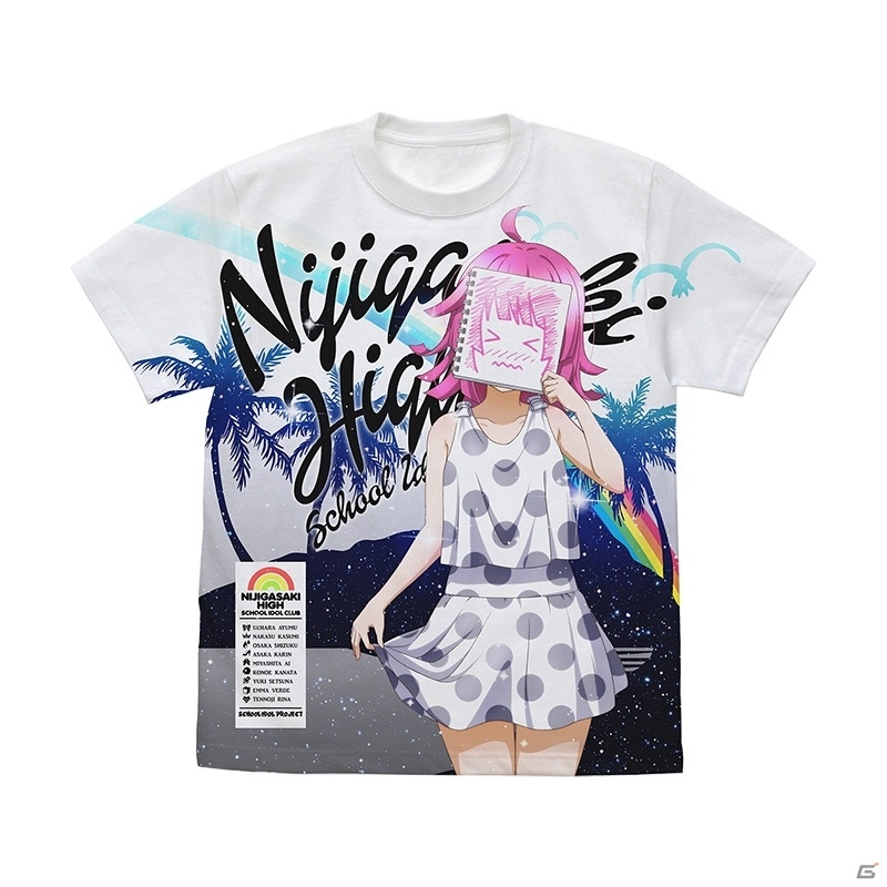 水着姿が眩しい！「ラブライブ！虹ヶ咲学園スクールアイドル同好会」のフルグラフィックTシャツが登場の画像9