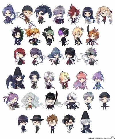 「乙女剣武蔵」配信1周年を記念したアクリルキーホルダーが発売！の画像1