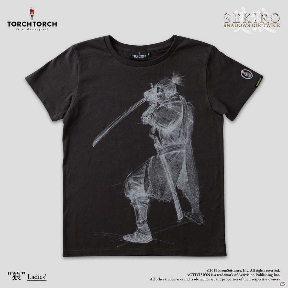 TORCH TORCH、「SEKIRO: SHADOWS DIE TWICE」とのコラボレーションTシャツ全10種を二ヶ月連続で発売の画像10