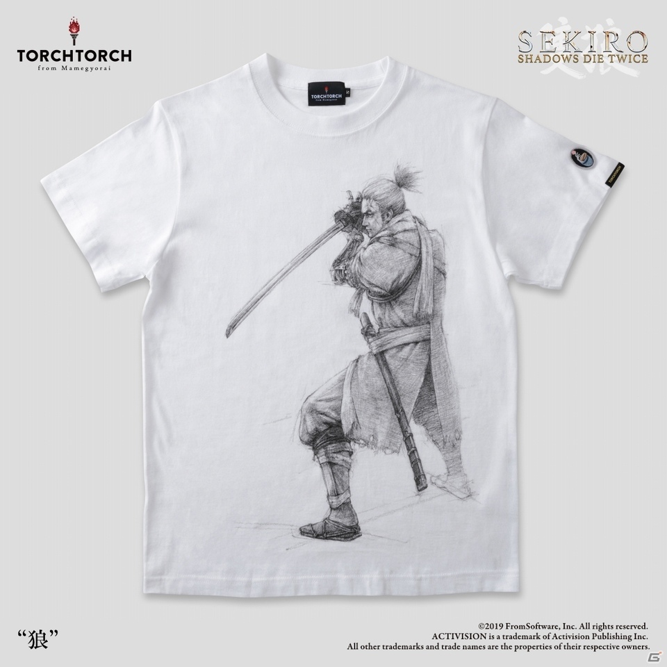 TORCH TORCH、「SEKIRO: SHADOWS DIE TWICE」とのコラボレーションTシャツ全10種を二ヶ月連続で発売の画像3