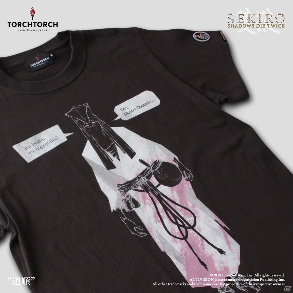 TORCH TORCH、「SEKIRO: SHADOWS DIE TWICE」とのコラボレーションTシャツ全10種を二ヶ月連続で発売の画像38