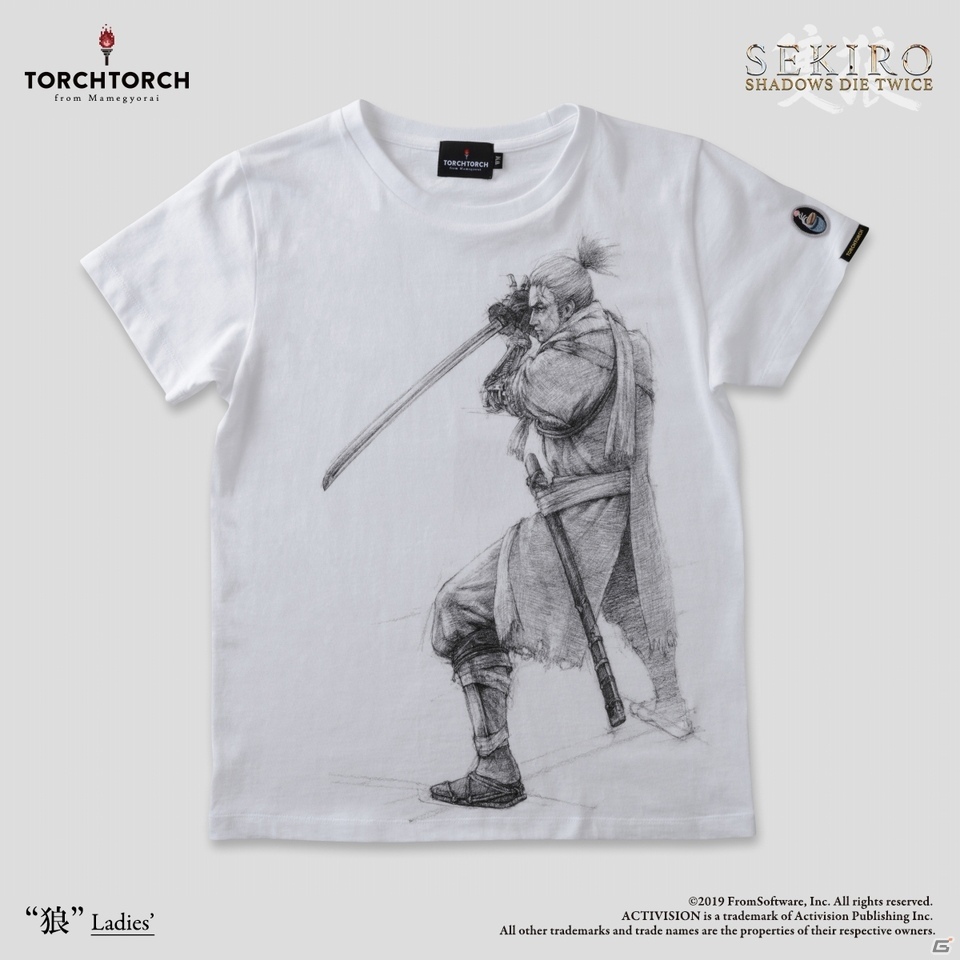 TORCH TORCH、「SEKIRO: SHADOWS DIE TWICE」とのコラボレーションTシャツ全10種を二ヶ月連続で発売の画像4