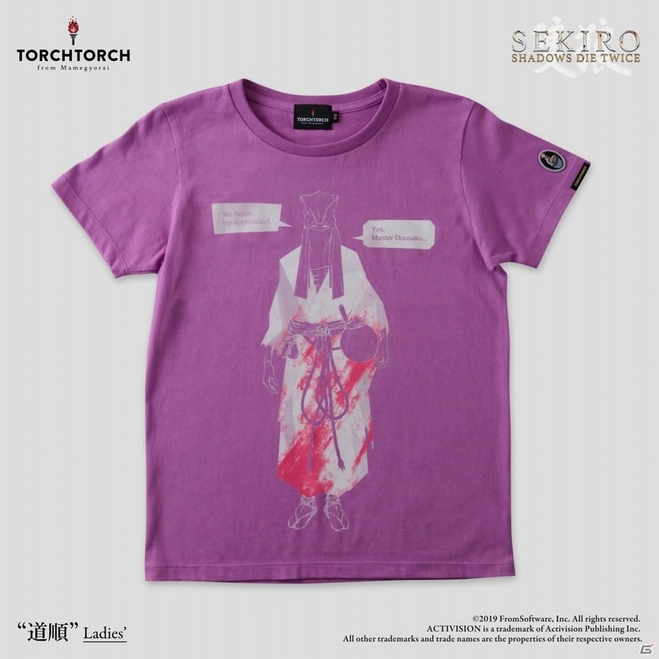 TORCH TORCH、「SEKIRO: SHADOWS DIE TWICE」とのコラボレーションTシャツ全10種を二ヶ月連続で発売の画像43