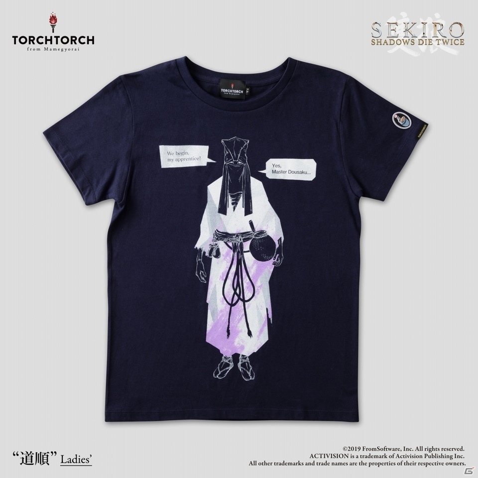 TORCH TORCH、「SEKIRO: SHADOWS DIE TWICE」とのコラボレーションTシャツ全10種を二ヶ月連続で発売の画像46