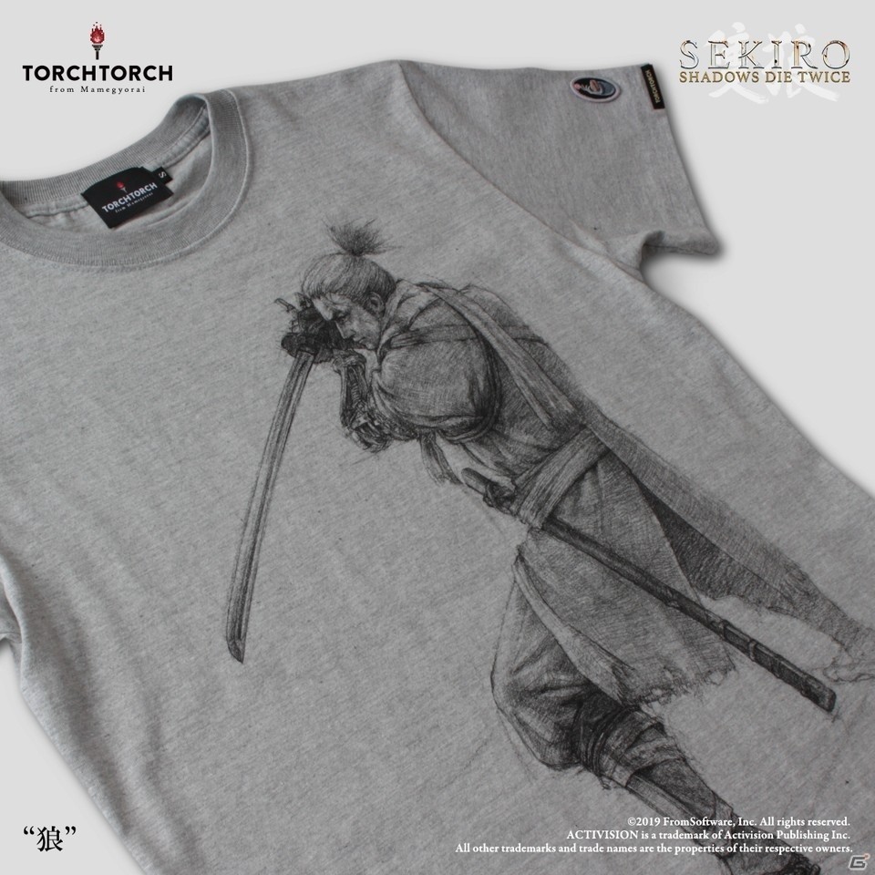 TORCH TORCH、「SEKIRO: SHADOWS DIE TWICE」とのコラボレーションTシャツ全10種を二ヶ月連続で発売の画像5