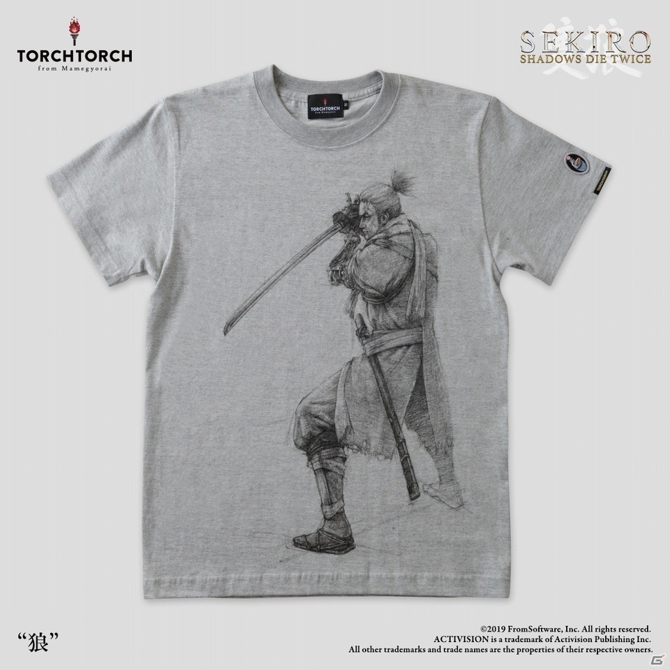 TORCH TORCH、「SEKIRO: SHADOWS DIE TWICE」とのコラボレーションTシャツ全10種を二ヶ月連続で発売の画像6