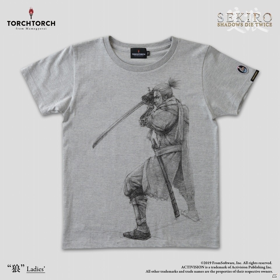 TORCH TORCH、「SEKIRO: SHADOWS DIE TWICE」とのコラボレーションTシャツ全10種を二ヶ月連続で発売の画像7