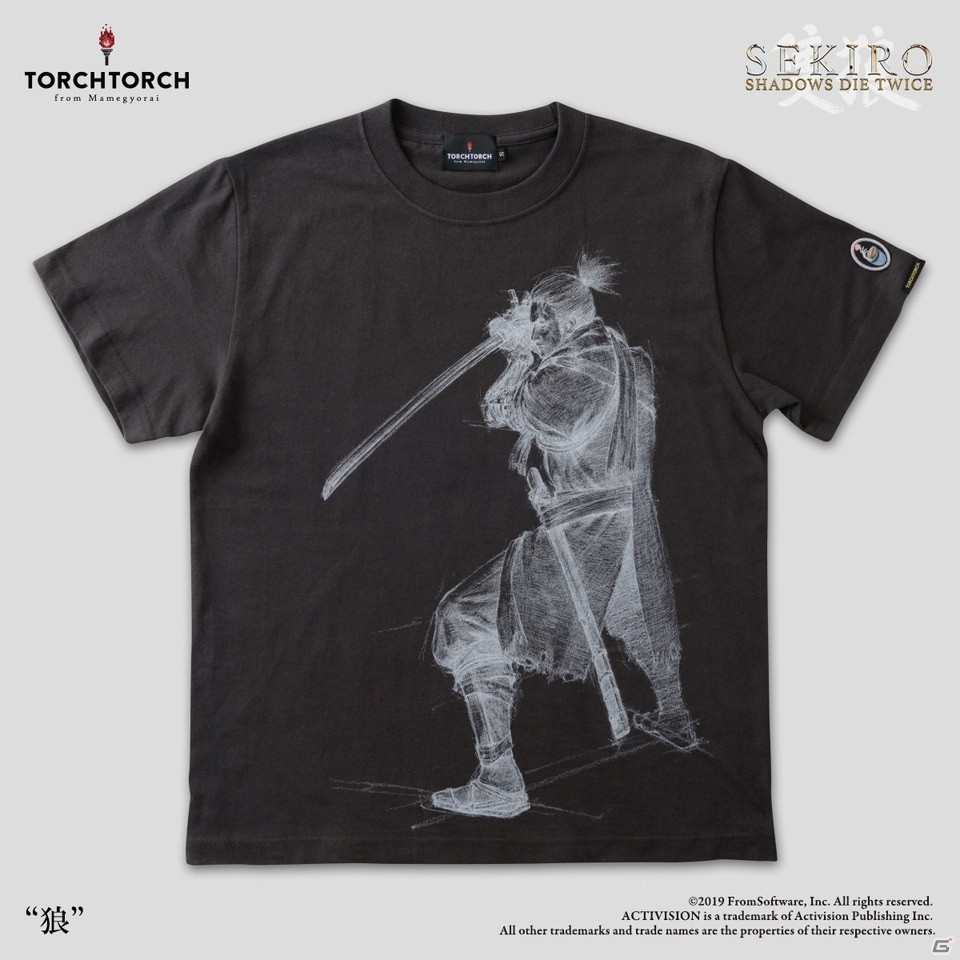 TORCH TORCH、「SEKIRO: SHADOWS DIE TWICE」とのコラボレーションTシャツ全10種を二ヶ月連続で発売の画像9