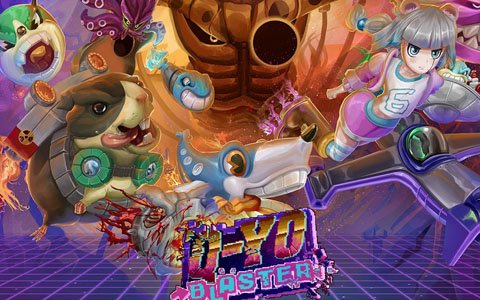 独特なドットアートで表現された2Dシューティング「Q-YO Blaster」がSwitch向けに配信！