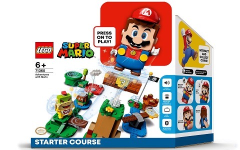 「レゴマリオとぼうけんのはじまり ～ スターターセット」と拡張セット第一弾が8月1日に発売！本日より予約受付を開始