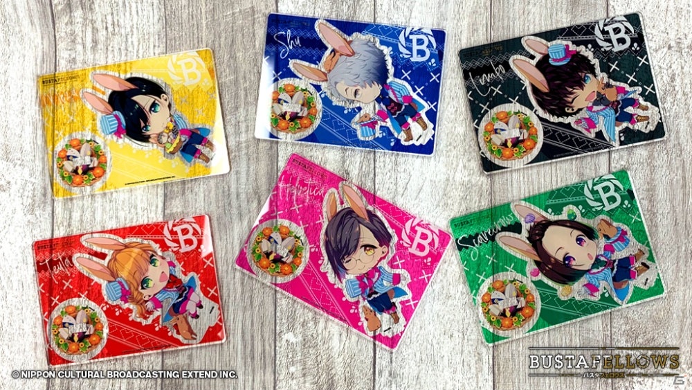 「BUSTAFELLOWS」可愛いうさぎ姿のキャラクターグッズやスクエア缶バッジが発売！新規グッズの予約も開始の画像10