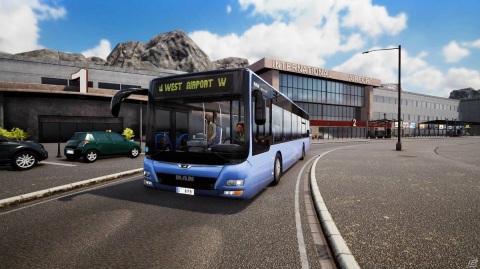 バスシミュレーター「Bus Simulator」の公式マップ拡張「Official Map Extension」がコンソールで配信開始！空港や観光地が登場の画像1