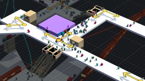 地下鉄構内構築シミュレーター「STATIONflow」がSteamにて発売！乗客を誘導して混沌とした構内を快適にの画像3