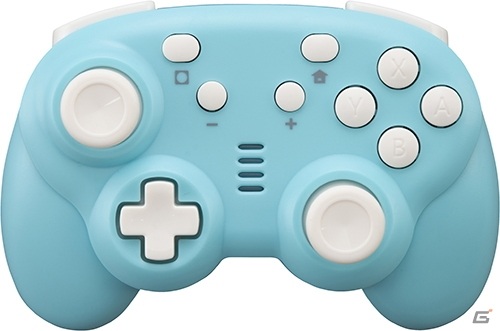 サイバーガジェット、有線・無線両対応のSwitch用ジャイロコントローラーにライトブルー系の新色2種をラインナップの画像3