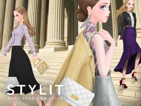 スマホ向け3D着せ替えゲーム「スタイリット」が配信開始！スタイリストになってコーデセンスを魅せようの画像1
