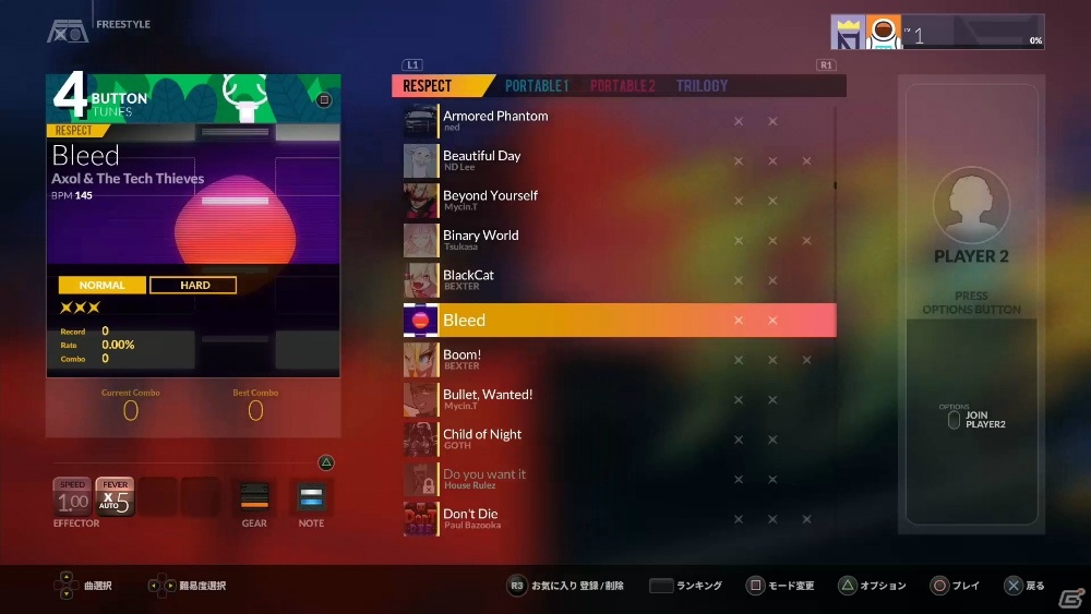 PS4「DJMAX RESPECT」Steam版の収録楽曲などを追加するダウンロードコンテンツが配信開始！の画像9