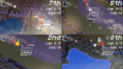 Switch版「SUPER PIXEL RACERS」が配信開始！ドットグラフィックが懐かしいレトロ風レーシングゲームの画像7
