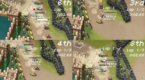 Switch版「SUPER PIXEL RACERS」が配信開始！ドットグラフィックが懐かしいレトロ風レーシングゲームの画像9