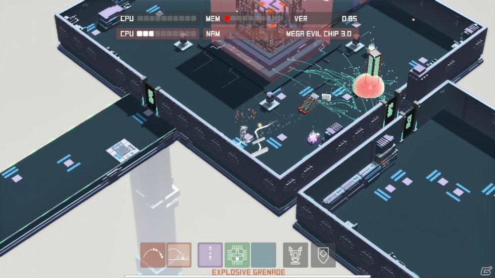 制御不能となったオペレーティングシステムを救うアクションADV「OS Omega」がSteamにて4月24日に配信！の画像5