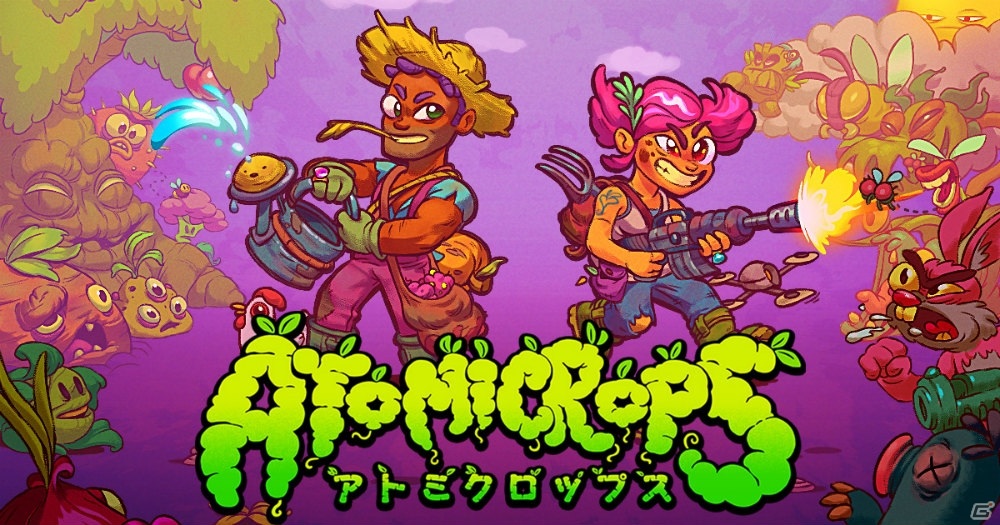 PS4/Switch「Atomicrops」が2020年夏に発売！荒廃した世界で農業に勤しむ新感覚ファーミングアクション