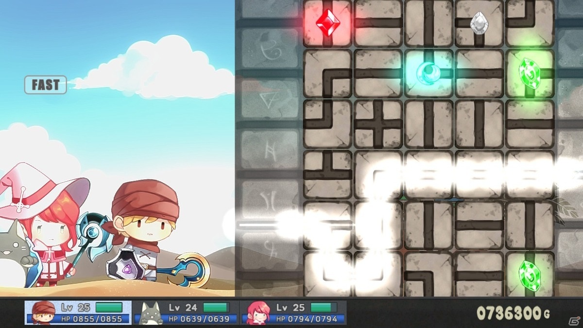 新感覚ダイナミックパズルRPG「フェアリーナイツ～精霊の騎士団～」Switch/Steam向けに4月30日発売の画像4