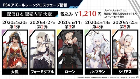 「アズールレーン」4月23日より「縹映る深緋の残響」が復刻開催！土佐や長波、花月など新キャラ情報も明らかにの画像20