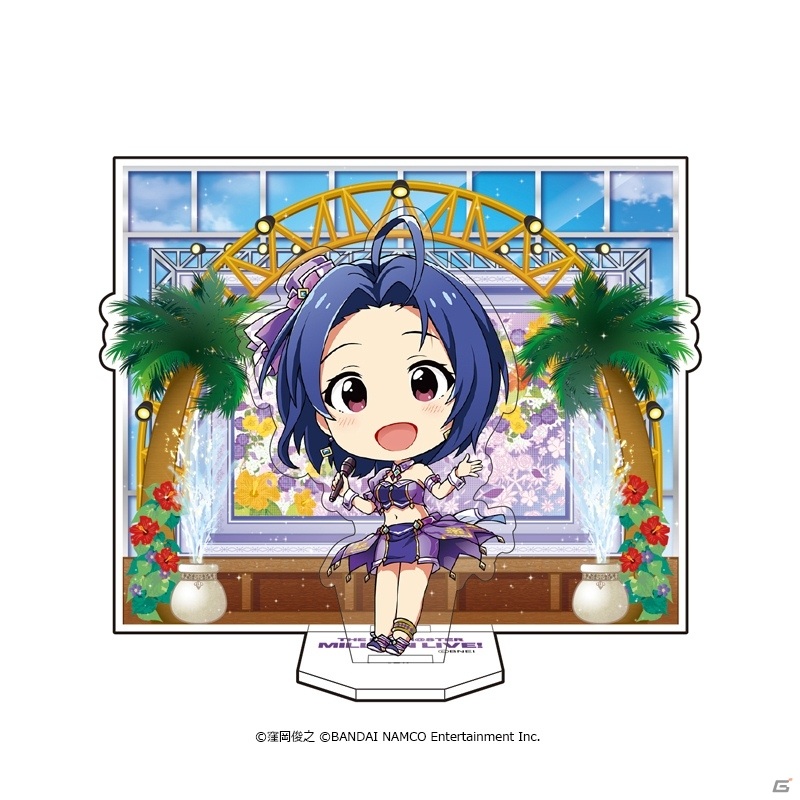 「アイドルマスター ミリオンライブ！ アクリルキャラプレートぷち02」が6月に発売！貴音、あずさ、紬などをラインナップの画像5