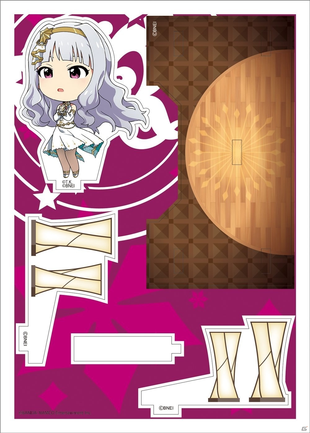 「アイドルマスター ミリオンライブ！ アクリルキャラプレートぷちU」にSherry 'n Cherry、ARCANAが登場！の画像12