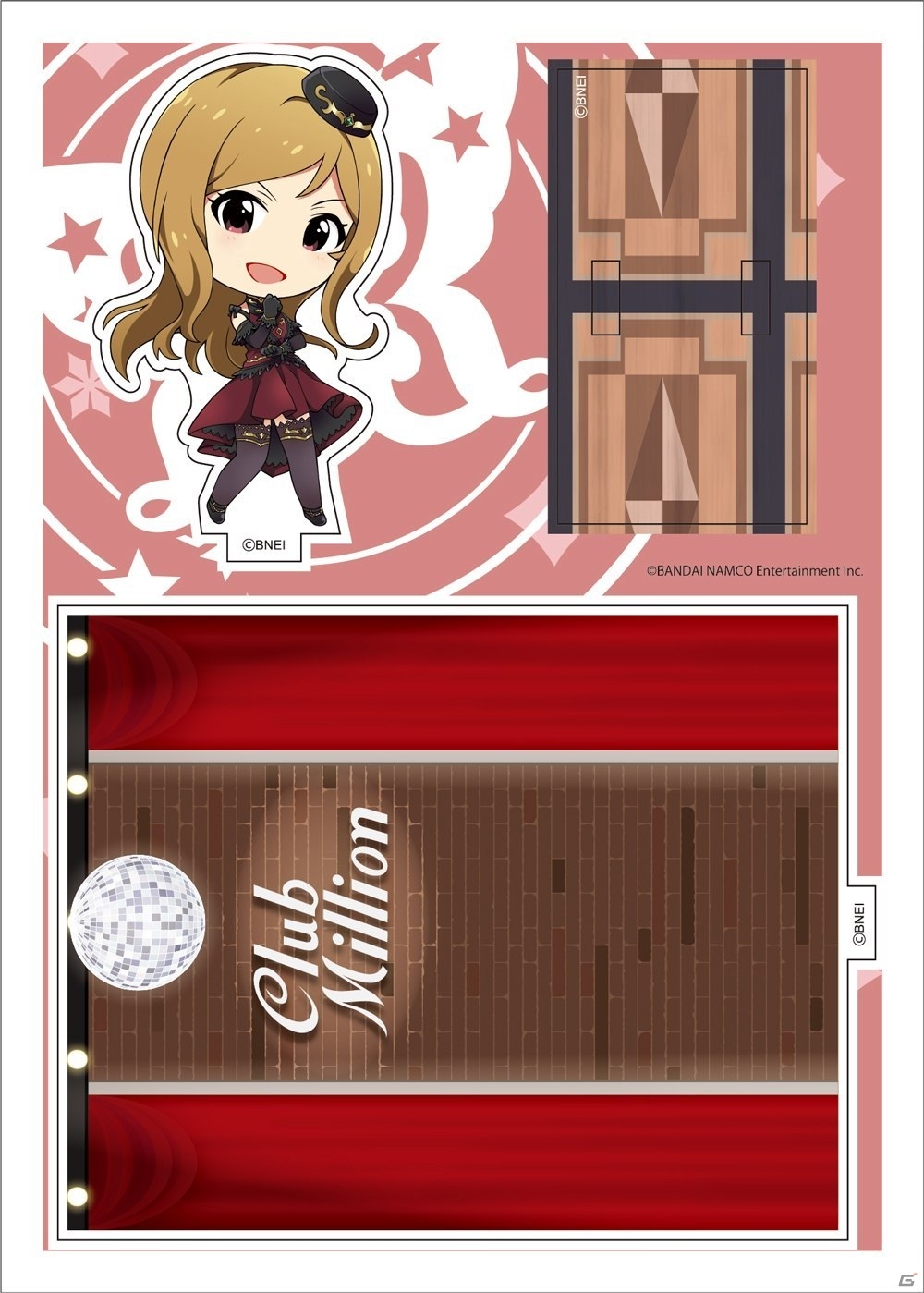 「アイドルマスター ミリオンライブ！ アクリルキャラプレートぷちU」にSherry 'n Cherry、ARCANAが登場！の画像5