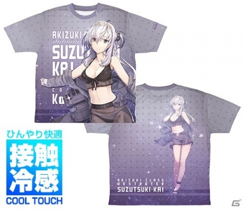 「艦隊これくしょん -艦これ-」涼月の刺繍ワークシャツや冷感両面フルグラフィックTシャツ 水着modeが登場の画像10