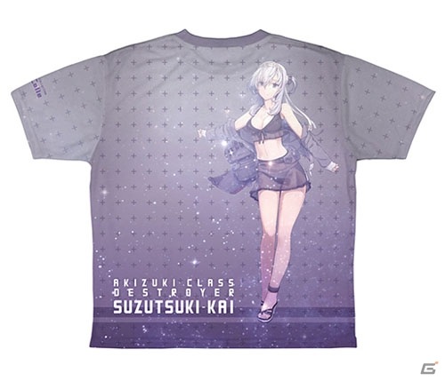 「艦隊これくしょん -艦これ-」涼月の刺繍ワークシャツや冷感両面フルグラフィックTシャツ 水着modeが登場の画像14