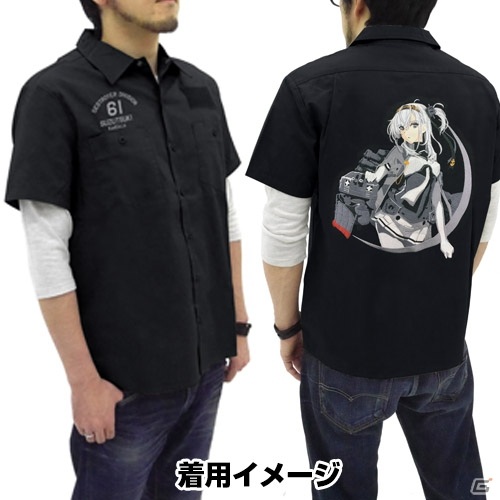 「艦隊これくしょん -艦これ-」涼月の刺繍ワークシャツや冷感両面フルグラフィックTシャツ 水着modeが登場の画像7