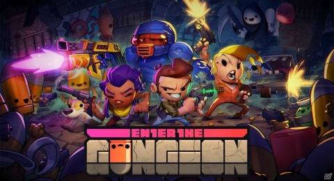 Switch版「Enter the Gungeon」が発売！ワケアリの冒険者たちが“過去を始末できる銃”を求める弾幕アクションの画像1