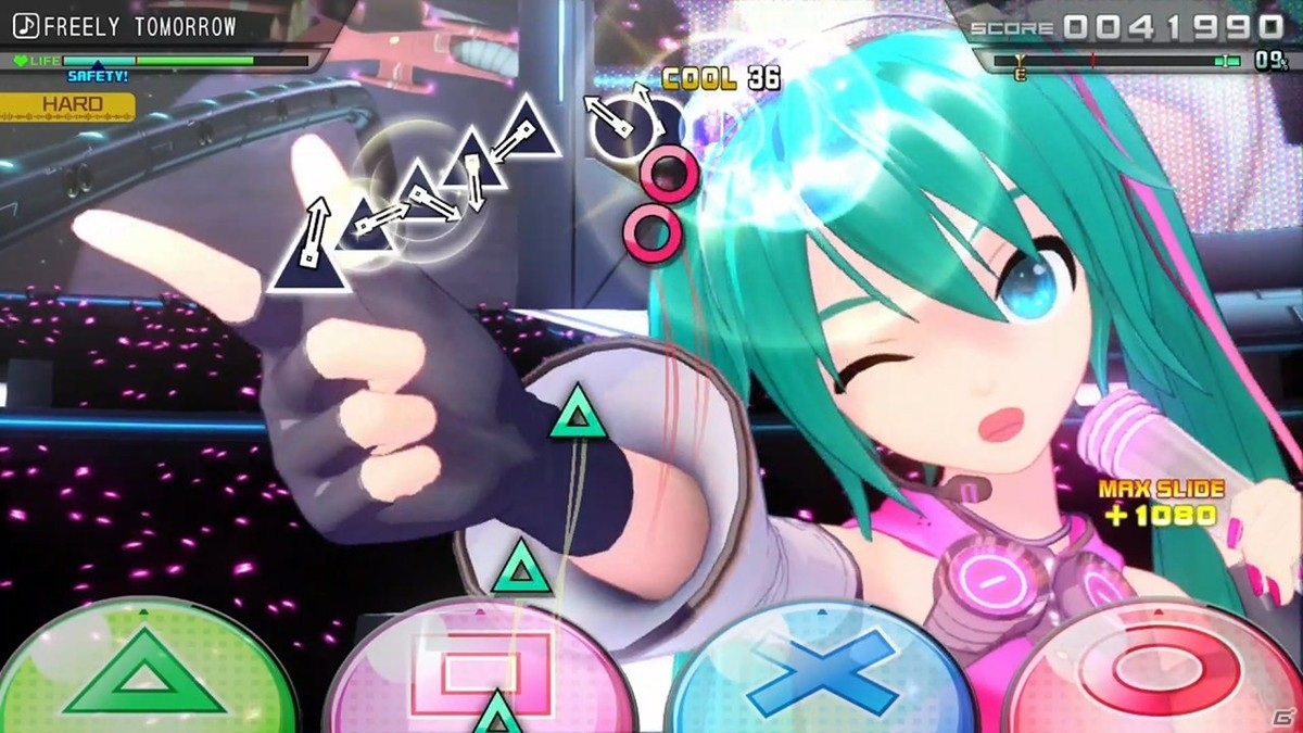 「初音ミク Project DIVA MEGA39's」4月30日の無料アップデートで「タッチプレイ」機能が追加！の画像3
