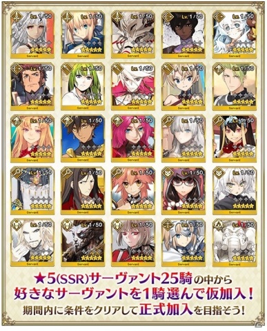 「Fate/Grand Order」条件を達成することで★5サーヴァント1騎が正式加入する2000万DL突破キャンペーンが4月29日より開催！の画像4
