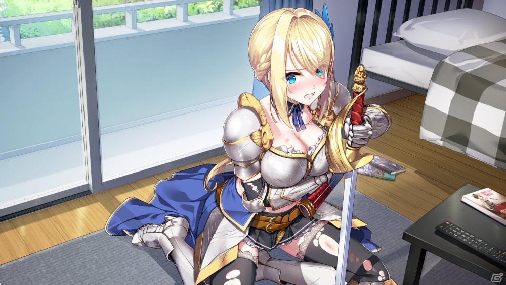 異世界から転生してきた女騎士とドキドキ共同生活が楽しめる恋愛ADV「くっころでいず」がSteamにて5月に発売決定！の画像14