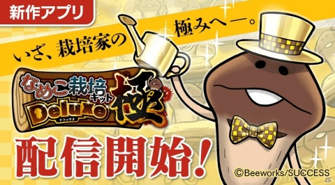 なめこ栽培、ここに極まれり―「なめこ栽培キット Deluxe 極」が配信開始！の画像1