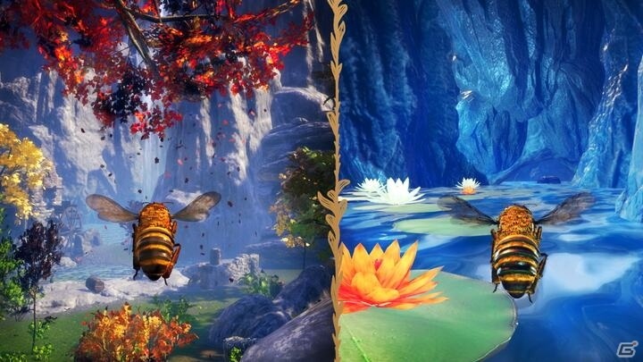 ミツバチ視点のアドベンチャーゲーム「ミツバチ シミュレーター」の新トレーラーが公開！の画像1