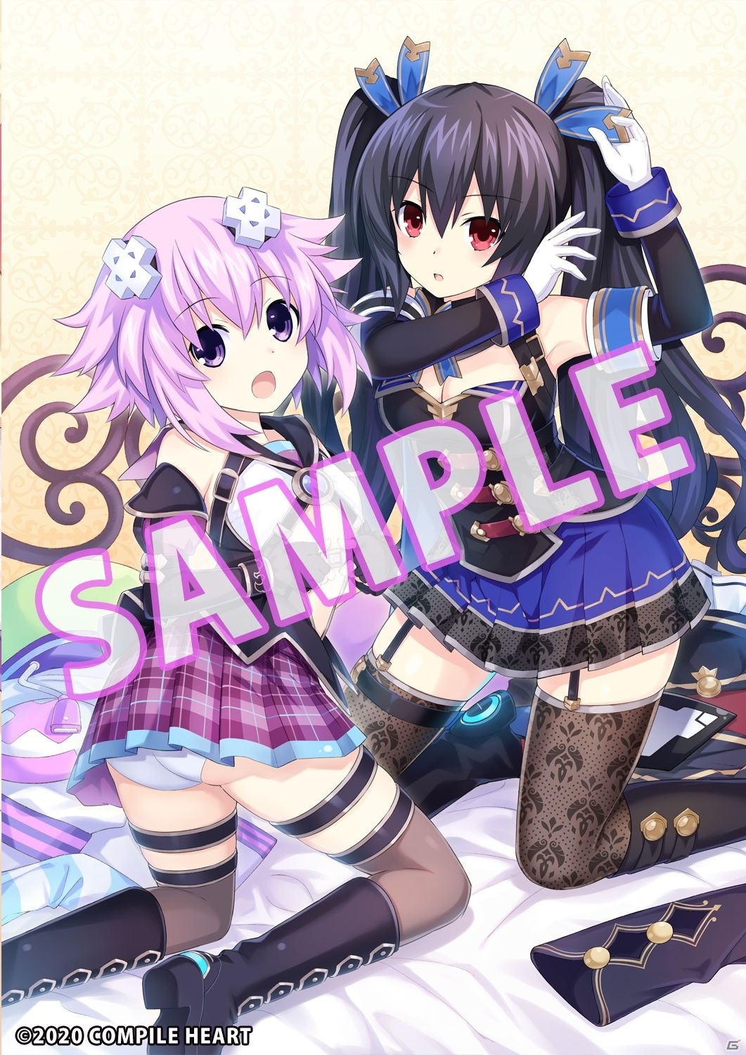 「ブイブイブイテューヌ」店舗限定の描きおろしイラスト公開！VTuberのサイン色紙が当たるキャンペーンもの画像3