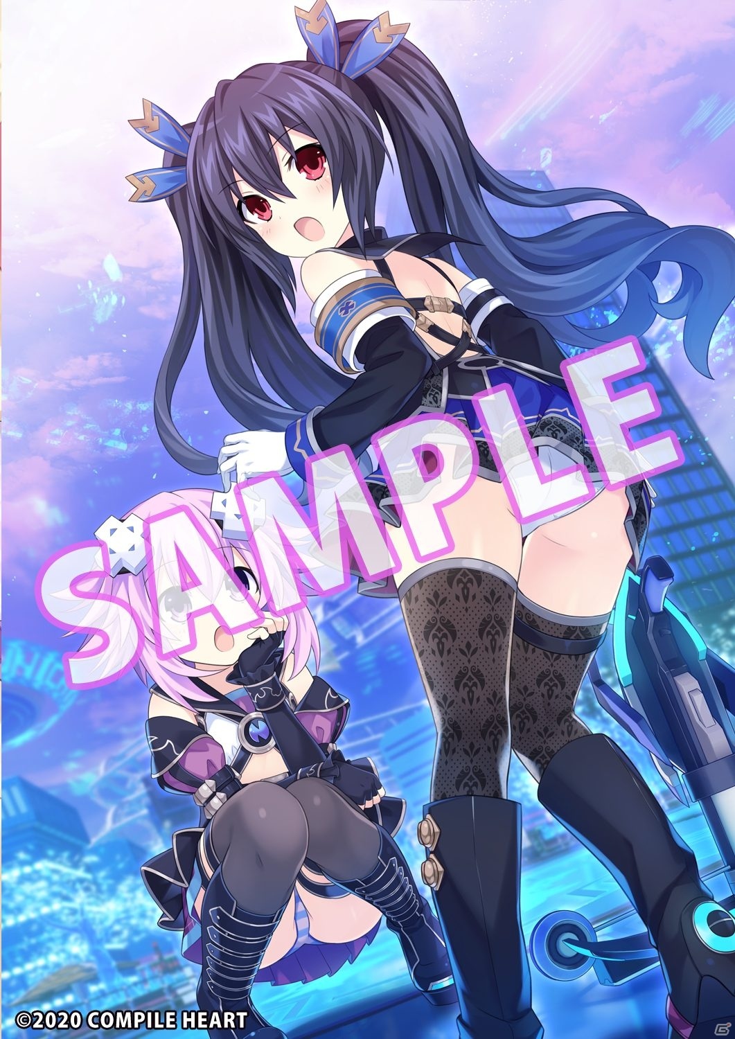 「ブイブイブイテューヌ」店舗限定の描きおろしイラスト公開！VTuberのサイン色紙が当たるキャンペーンもの画像6