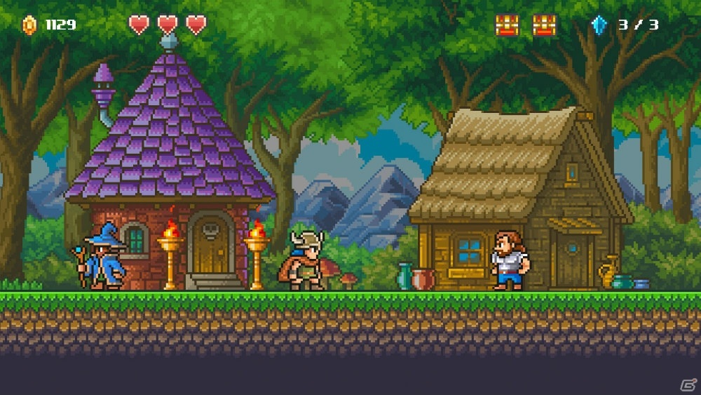 レトロテイストの2Dアクション「ゴブリンソード」が配信！伝説の「ゴブリンソード」を巡る冒険が始まるの画像5