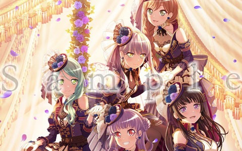 Roselia 2nd Album「Wahl」Blu-ray付生産限定盤の裏ジャケットはメンバーの描き下ろしイラスト！