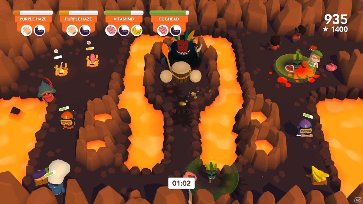 アクション満載のパーティーゲーム「カンニバルクッキング」Switch/Steamで5月20日に発売！の画像7