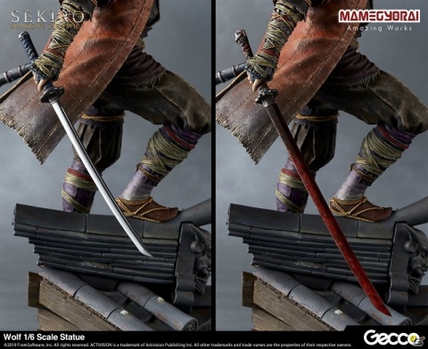 「SEKIRO: SHADOWS DIE TWICE」より狼が1/6スケールでスタチュー化！の画像11