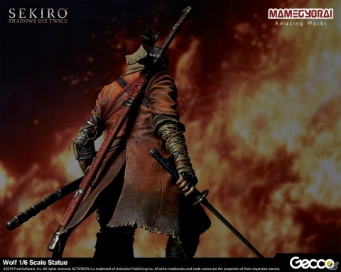 「SEKIRO: SHADOWS DIE TWICE」より狼が1/6スケールでスタチュー化！の画像12
