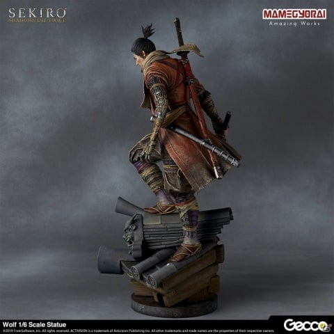 SEKIRO: SHADOWS DIE TWICE」より狼が1/6スケールでスタチュー化！ | Gamer